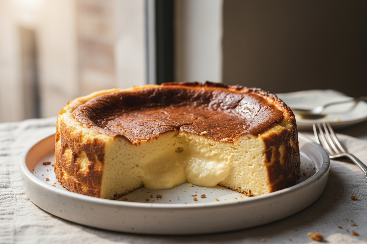 tarta vasca de queso